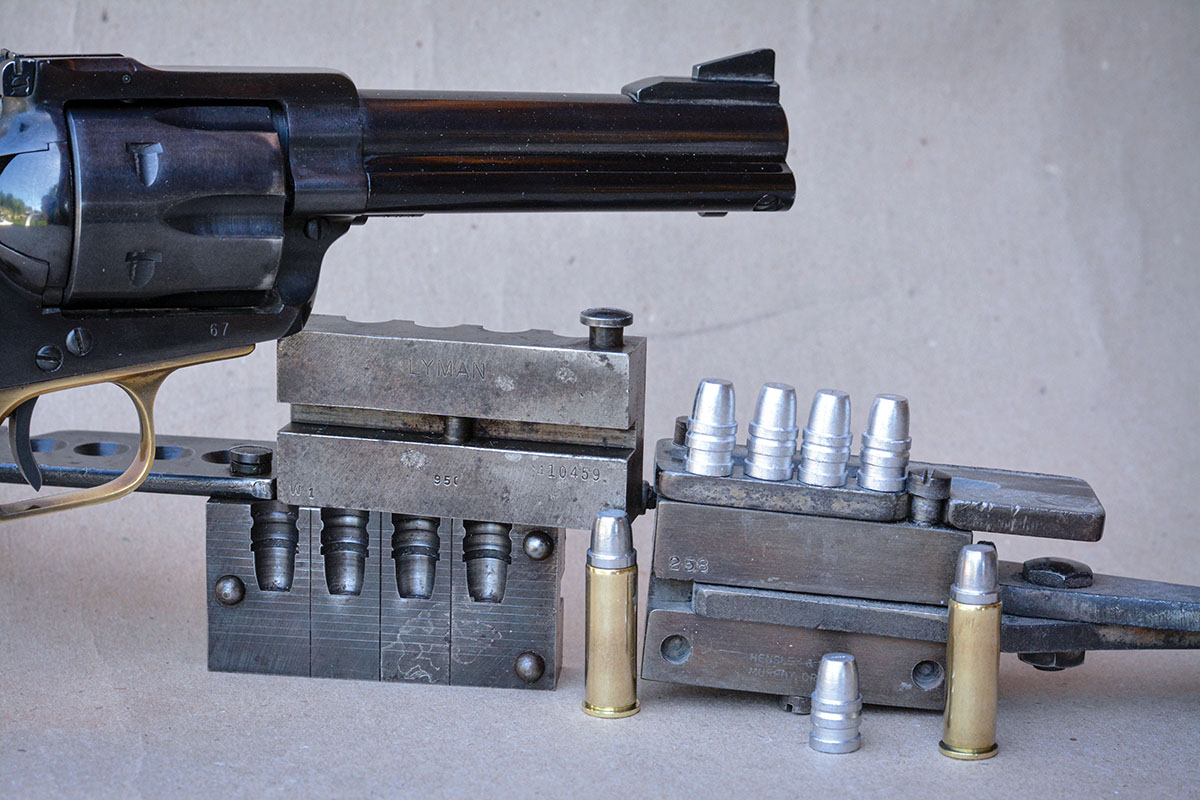The 41 Magnum performs extremely well with cast bullets. The Keith pattern bullets include the Hensley & Gibbs 258 at 223-grains and Lyman mould 410459 at 220-grains.